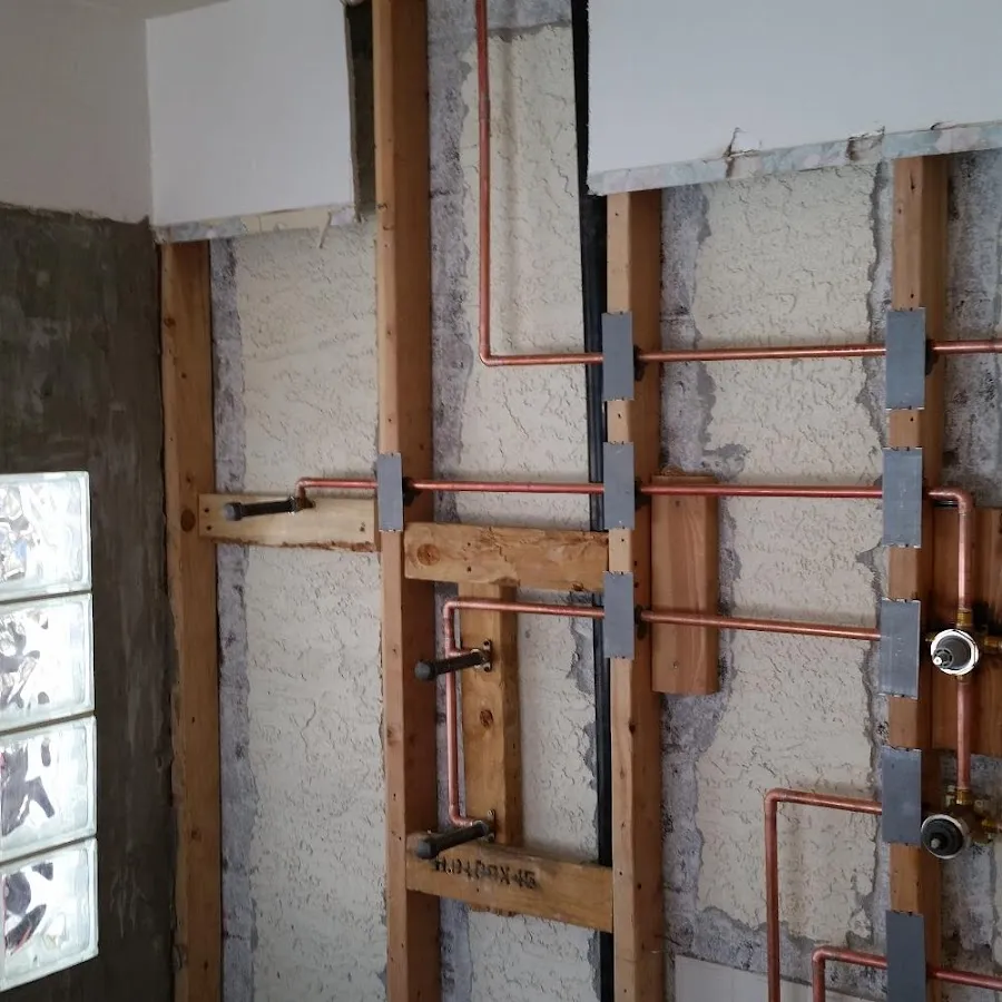 Copper pipe installation for Burst Pipe Repair in Markham